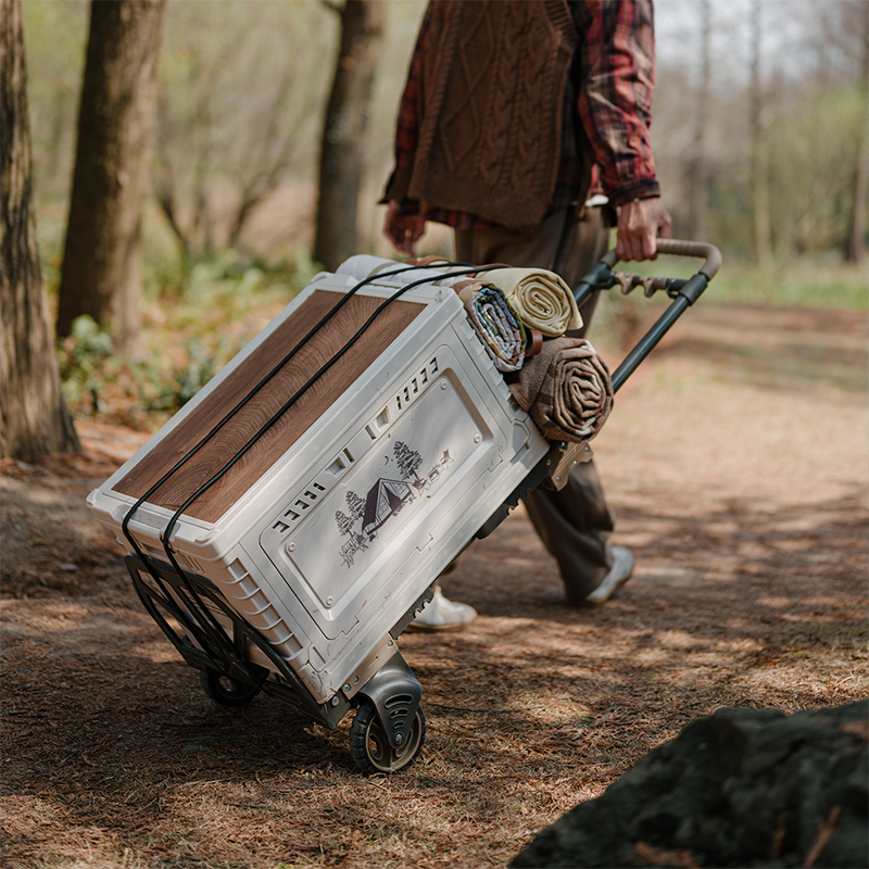 Naturehike multifunkčný prepravný vozík 2v1 TC08 7,4 kg - zelený